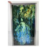 Reproduction Tiffany Mermaid Stained Glass Window