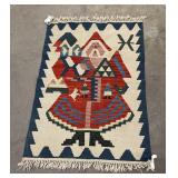 Santa Claus Christmas Persian Oriental Rug