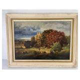 Charles Rubino Cattle Painting