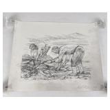 Eric Carlson Missoula Montana Pencil Drawing