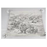 Eric Carlson Missoula Montana Pencil Drawing