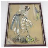 Cydney Grossman Pastel Ballet Dancer