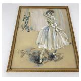 Cydney Grossman Pastel Ballet Dancer