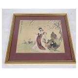 Antique Chinese Painting on Silk