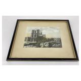 Antique French Hand Tinted Photo