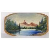 Antique Northwest Tourist Plein Air Painting