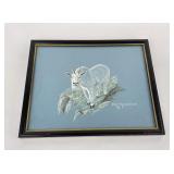 Bill Chapman Gouache Painting Montana Goat