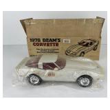 1978 Jim Beam Corvette Bottle