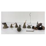 Antique Montana Ranch Bells Wind Chime