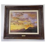 Montana Sunset Earlene Washington Painting