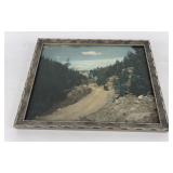Butte Montana Hand Tinted Photo