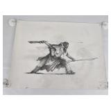 Eric Carlson Missoula Montana Pencil Drawing