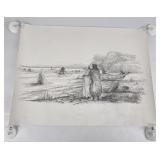 Eric Carlson Missoula Montana Pencil Drawing