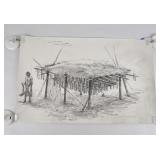 Eric Carlson Missoula Montana Pencil Drawing