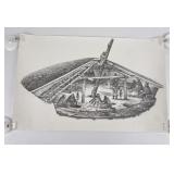 Eric Carlson Missoula Montana Pencil Drawing