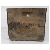 Antique Fort Union Montana Trading Post Crate