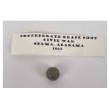Confederate Grape Shot Ball Selma Alabama