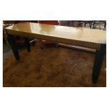 Trench Art Shell Casing Sofa Table