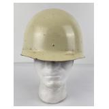 Korean War White Painted Helmet Liner