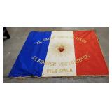 WW1 French Bullion Embroidered Victory Flag