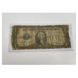 1928a Blue Seal Silver Certificate $1 Note