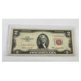 1953B $2 Red Seal Star Note