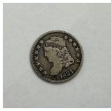 1831 Capped Bust Half Dime