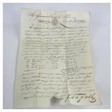 1815 Genoa Italy Letter