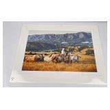 Tim Cox Running with the Mares Print