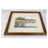 Montana Watercolor Painting