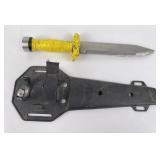 Vintage Aqualung Scuba Diving Knife