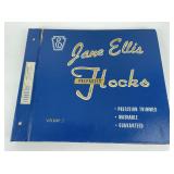 Jane Ellis Flocked Wallpaper Sample Book