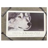 Joan Van Zyle Exhibition Poster Signed