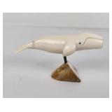 Eskimo Inuit Carved Whale