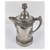 Antique Meridan Silver Plate Pitcher