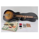 Vintage Stella Harmony Sunburst Acoustic Guitar