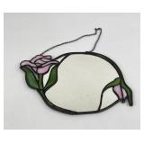 Stained Leaded Glass Hanging Window Flowers