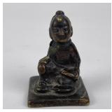 Antique Bronze Chinese Buddhist Seal Stamp