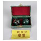 Pair of Vintage Chinese Cloisonné Stress Balls