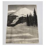Black and White Montana in Winter Photo