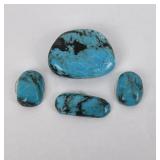Natural Arizona Turquoise Cabochon Stones 54 cts