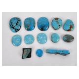 Natural Arizona Turquoise Cabochon Stones 200 cts