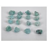 Natural Arizona Fox Turquoise Stones 280 cts