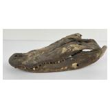 Antique Civil War Slave Plantation Alligator Skull