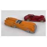 Pair of Unusual Antique Die Cast Cars