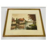 French Aquatint Engraving