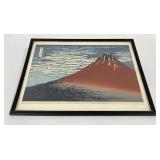 Katsushika Hokusai Red Fuji Print