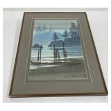 Dan Allen Deegan Watercolor Painting