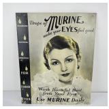 Murine Eye Drops Store Display Sign