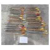 Large Group of Dale Dye Arrows